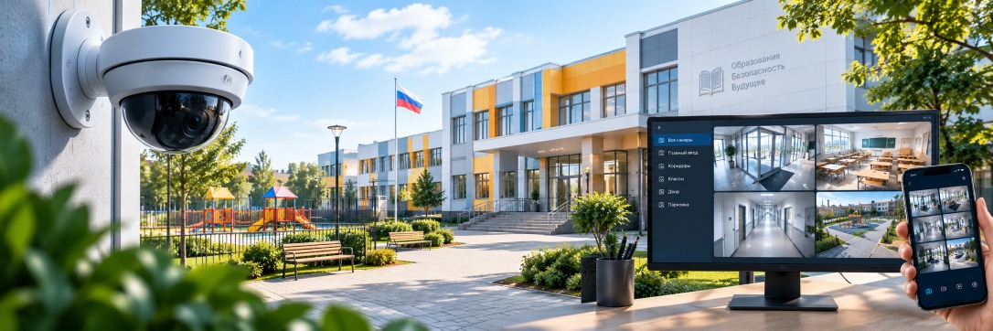 Видеонаблюдение для школ и детских садов