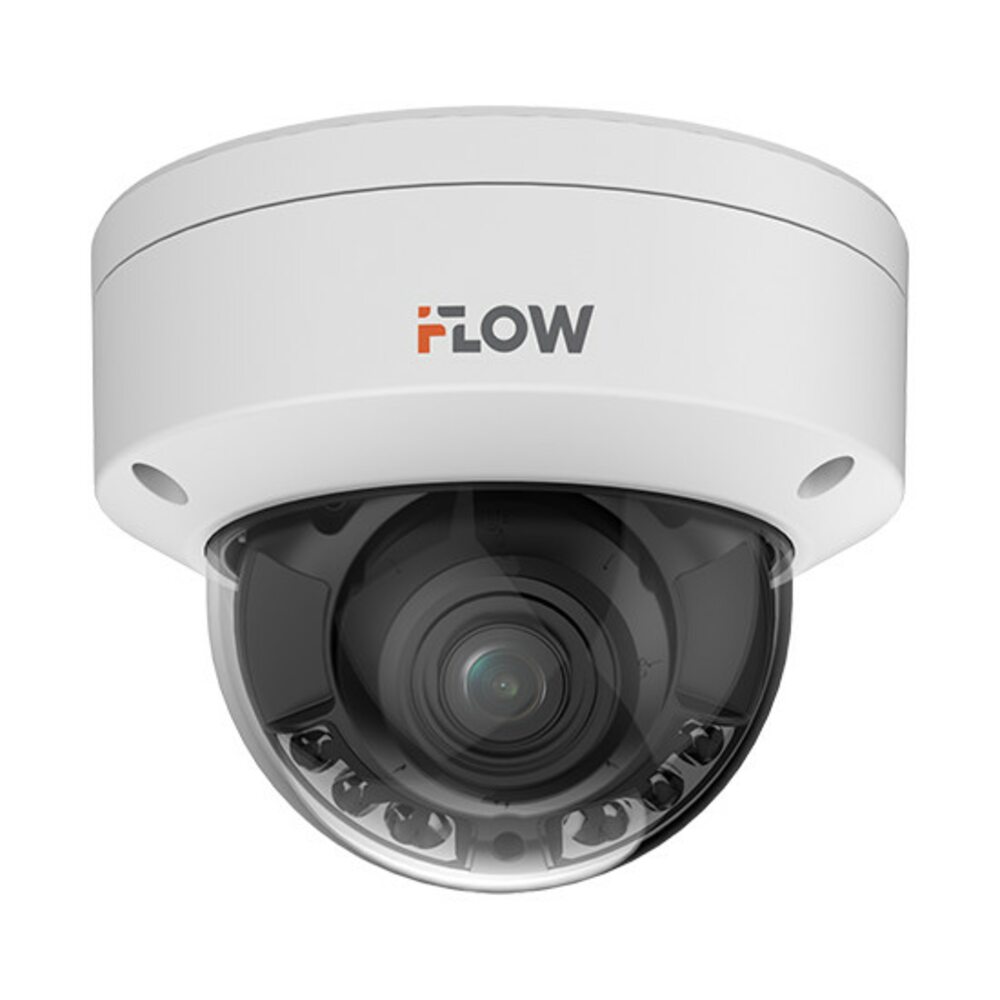 IP-камера iFLOW F-IC-2442C2MS(2.8mm), 4 Мп, купольная, уличная