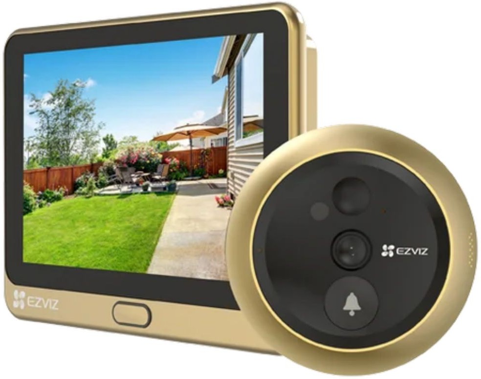 Дверной видеоглазок EZVIZ DP2C Gold
