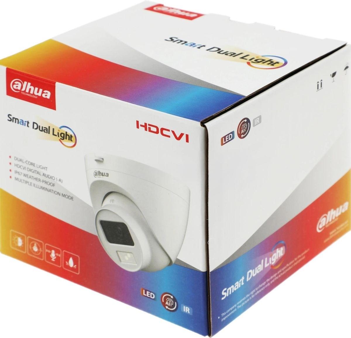 Dahua DH-HAC-HDW1200CLQP-IL-A-0280B купольная HDCVI камера 2 Мп